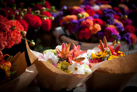 Flower stall - Pike Place Market