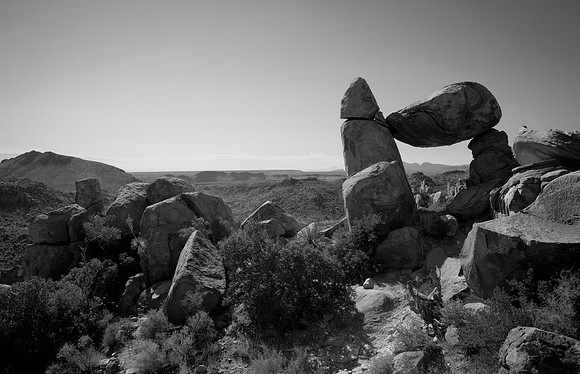 Balanced Rock. Big Bend